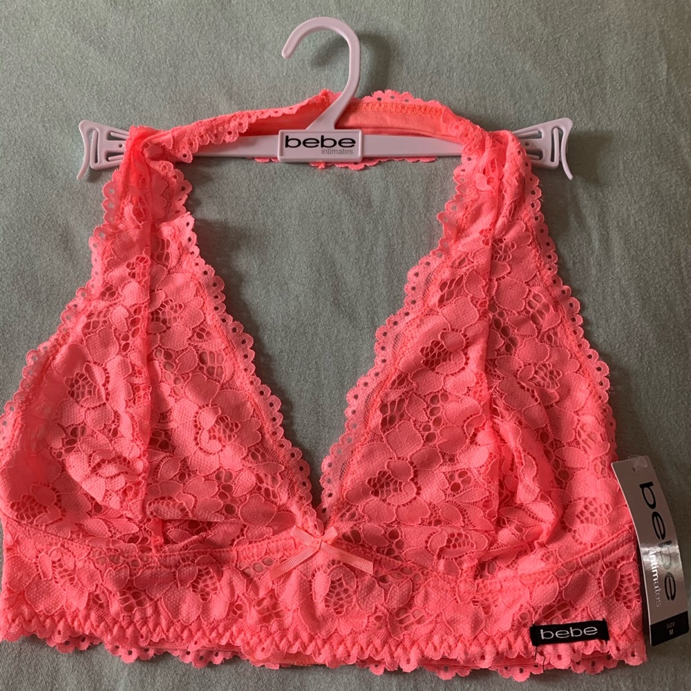 💥SOLD💥 BEBE Intimates Lace Bralette with Lined Cu…